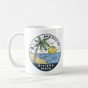 Riviera Maya Mexiko Vintag Kaffeetasse