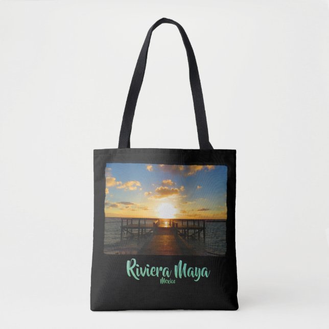 Riviera-Maya-Sonnenaufgang-Tasche (Vorderseite)