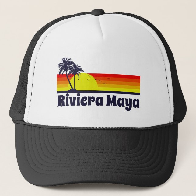 Riviera-Maya Truckerkappe (Vorderseite)
