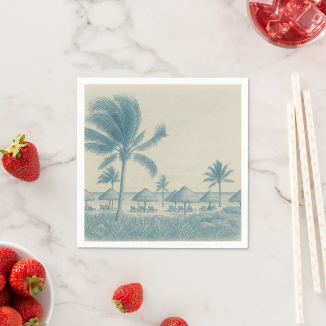 Riviera Paper Napkin Serviette (Beispiel)