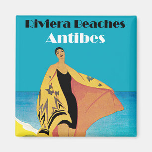 Riviera setzt ~ Antibes auf den Strand Magnet