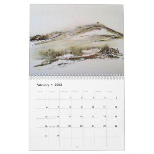 Rivington Lancashire 2023 Kalender Original Kunst