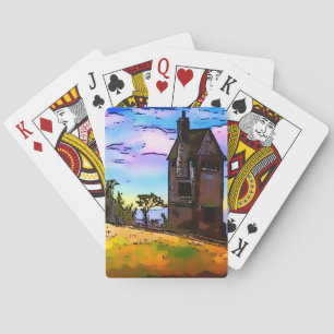 Rivington Pigeon Tower Leverhulmes Garden Horwich Spielkarten