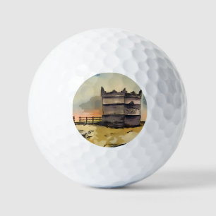 Rivington Pike Aussichtsturm Golfball