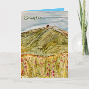 Rivington Pike Horwich Impressionistin Karte