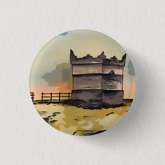 Rivington Pike Lookout Tower Button (Vorderseite)