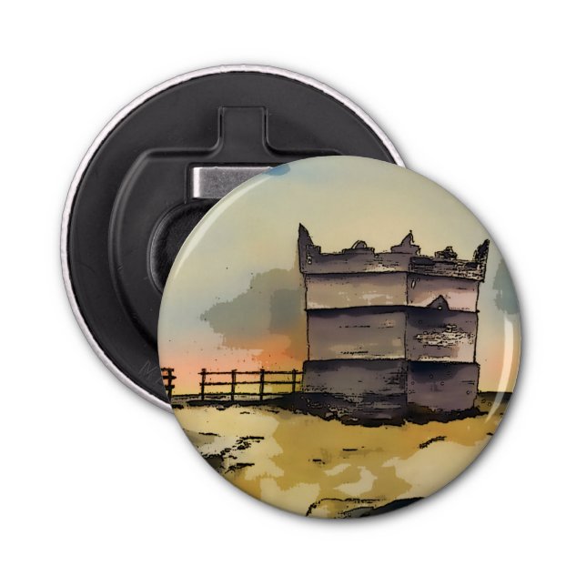 Rivington Pike Lookout Tower Flaschenöffner (Vorderseite)