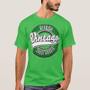 Riyadh Saudi-Arabien Vintage-Logo T-Shirt