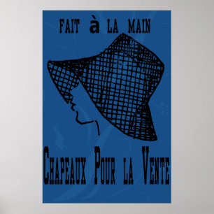 Riyah-Li Designs Hats für den Verkauf Poster