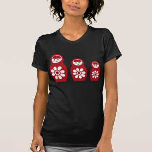 Riyah-Li Designs Nesting Puppe Drei T-Shirt