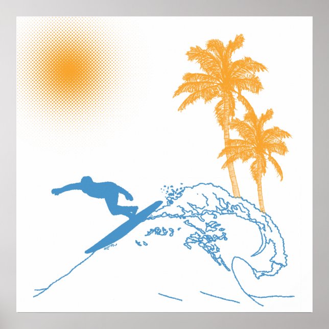 Riyah-Li Designs Surfer Poster (Vorne)
