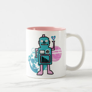 Riyah-Li entwirft Roboter Zweifarbige Tasse