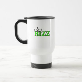 RIZZ 40 Milestone Birthday Crown Coffee Mug Reisebecher