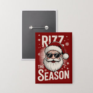 Rizz Die Jahreszeit Weihnachtsmann Rizzmas Funny X Button