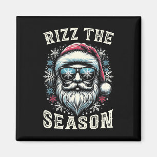 Rizz Die Saison Dummer Weihnachten Lustiger Santa Magnet