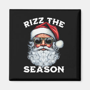 Rizz Die Saison Dummer Weihnachten Lustiger Santa Magnet