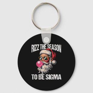 Rizz Die Saison Um Sigma Santa Weihnachten Gen Al Schlüsselanhänger