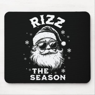 Rizz Die Saison Weihnachtsmann Rizzmas Lustige Jun Mousepad