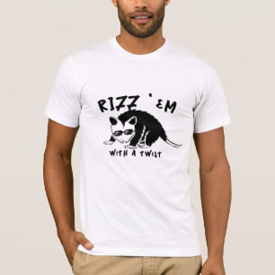 Rizz Em mit Drehung - Funny und LOL Funny T-Shirt