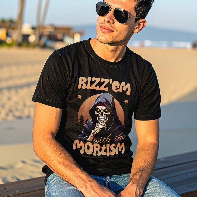 Rizz’em mit Mortismus T-Shirt (Von Creator hochgeladen)