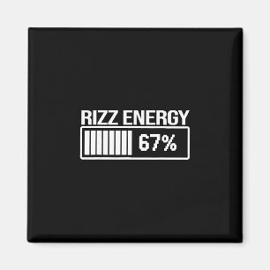 Rizz Energie bei 67 Lustiges Six Seven Gen Alpha M Magnet