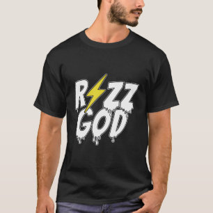 Rizz God Trap Tropfen Rap Coon Emote Popular Strea T-Shirt