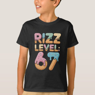 Rizz Level 67 Meme-Shirt Eis-Drip-Meme Six S T-Shirt