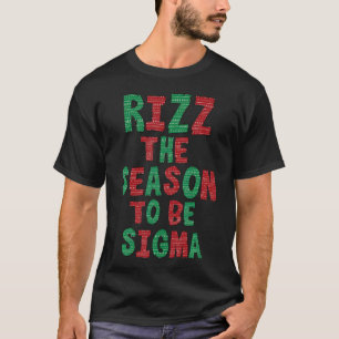 Rizz The Season - Funny Gen Alpha Slang Weihnachte T-Shirt