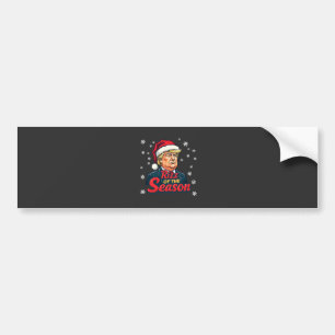 Rizz The Season Funny Trump Weihnachten Weihnachte Autoaufkleber