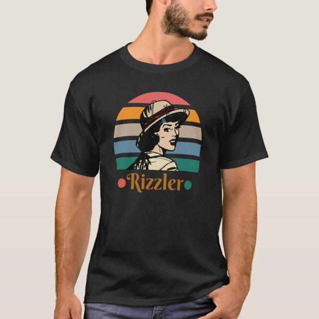 Rizzler Gen Z Urban Slang T-Shirt (Vorderseite)