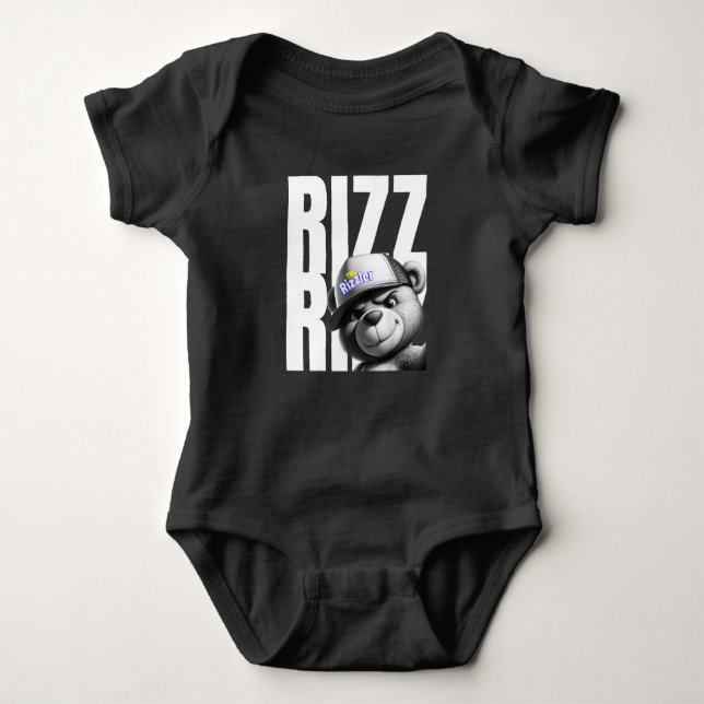 Rizzly Bear The Rizzer Rizzz Got Baby Strampler (Vorderseite)