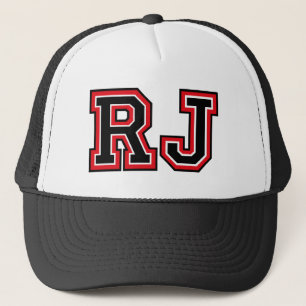 "RJ" Monogramm Truckerkappe
