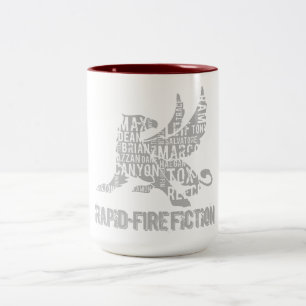 RK Griffin TwoTone GREYlogo Zweifarbige Tasse