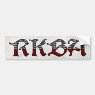 RKBA berichtigen, um Arme zu behalten und zu Autoaufkleber