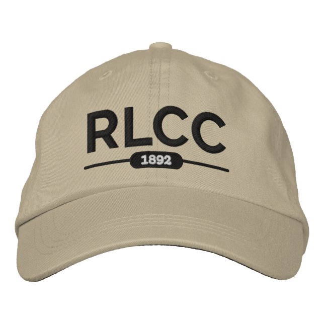 RLCC Baseball Cap bestickt Bestickte Baseballkappe (Vorderseite)