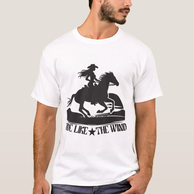 RLDE WIE DER WIND T-Shirt (Vorderseite)