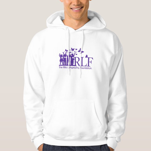 RLF-Logo Am Apparel Cali Fleece Pullover Hoodie (Vorderseite)