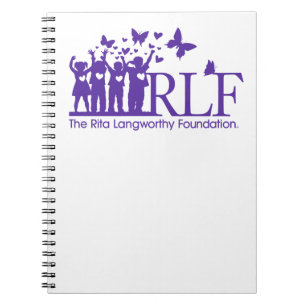RLF Logo-Notizbuch, 80 Seiten Notizblock