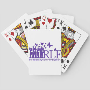 RLF Logo-Spielkarten, Standardindexgesichter Spielkarten