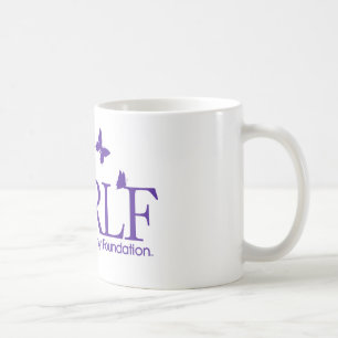 RLF Unterzeichnungs-Logo-Weiß 11-Unze-klassische Tasse