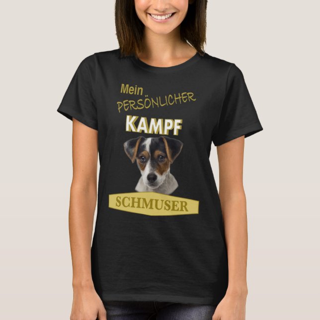 Rlicher Kampf Schmuser Jack Terrier T-Shirt (Vorderseite)