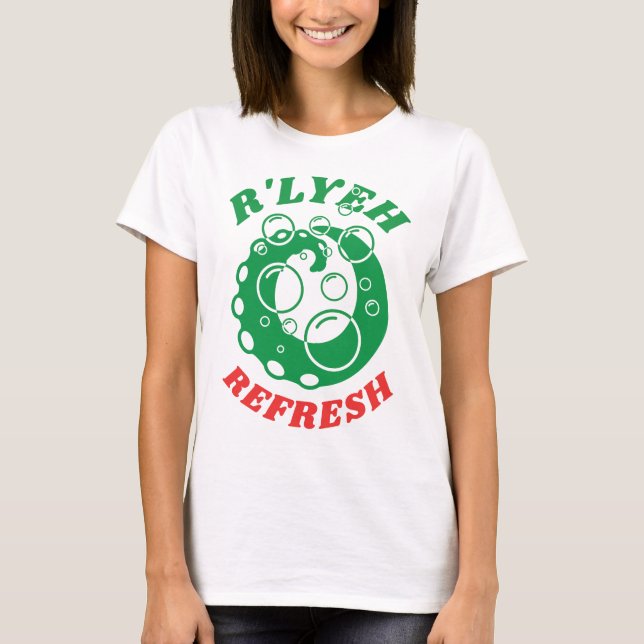 R'lyeh Wäschetrockner Unterkunft Lovecraft T-Shirt (Vorderseite)