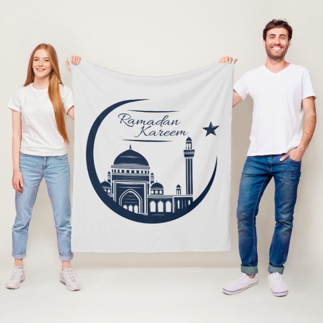 Rmadan Kareem Fleece Blanket (Beispiel)