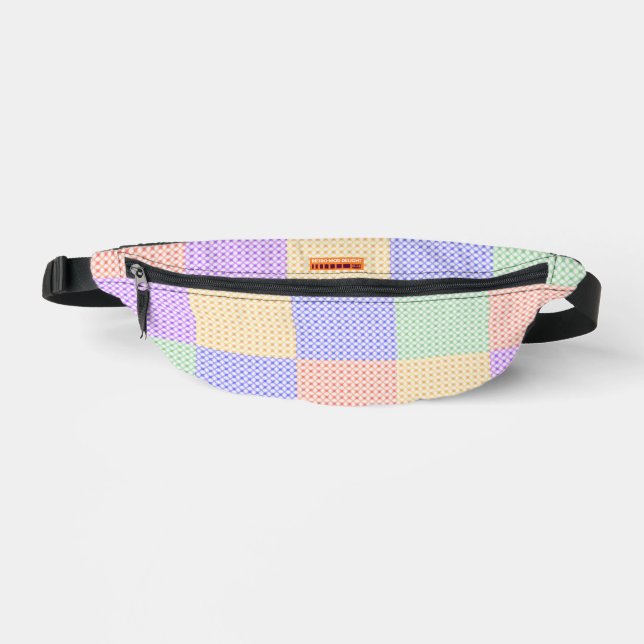 RMD Waist Pack - Candy Blocks Bauchtasche (Vorderseite)