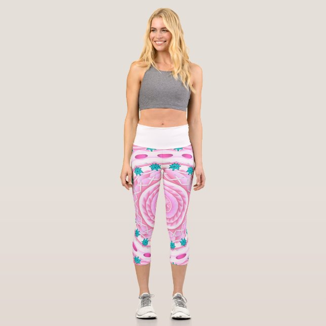 RMdesignflo55 High Waisted Capris (Vorderseite)