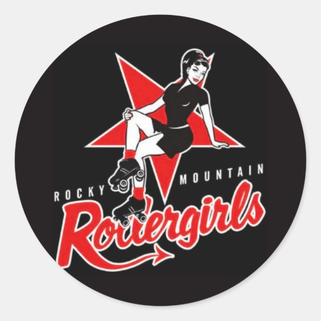 RMRG-Aufkleber Runder Aufkleber (Vorderseite)