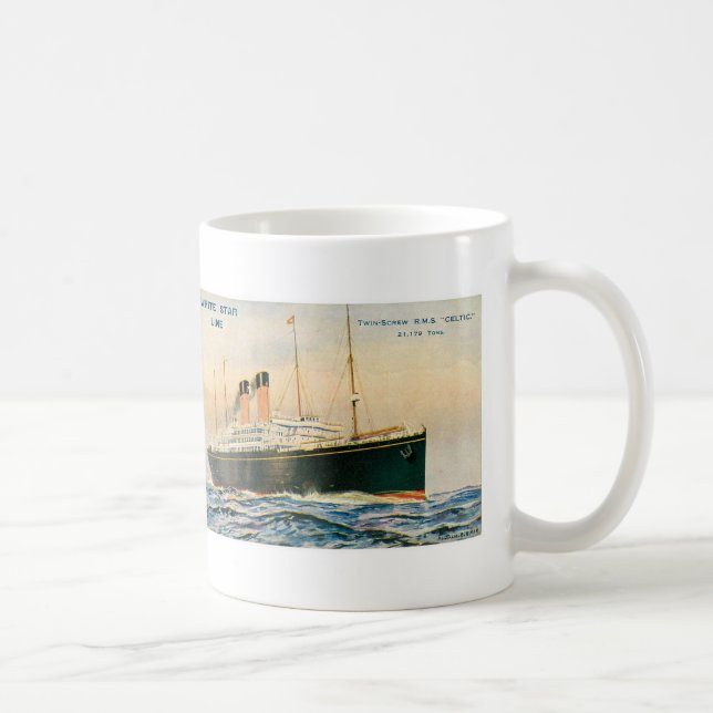 RMS Celtic Kaffeetasse (Rechts)