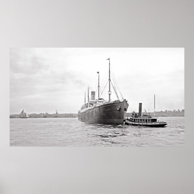 RMS Cymric Poster (Vorne)