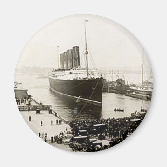RMS Lusitania Magnet (Vorne)