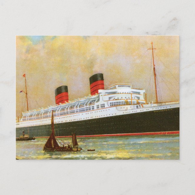 RMS Maubewahria Postkarte (Vorderseite)